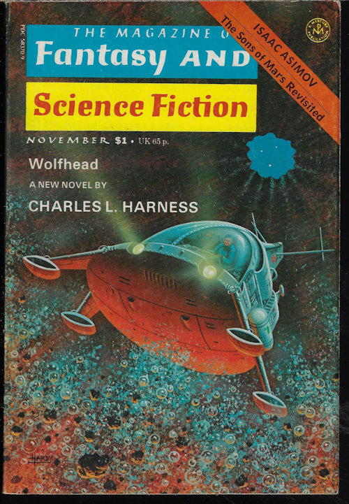 Image for The Magazine of FANTASY AND SCIENCE FICTION (F&SF): November, Nov. 1977 ( The Magazine of FANTASY AND SCIENCE FICTION (F&SF): November, Nov. 1977 (