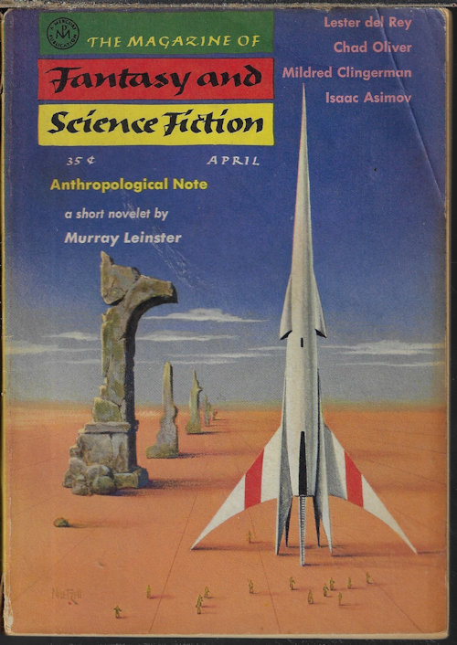 Image for The Magazine of FANTASY AND SCIENCE FICTION (F&SF): April, Apr. 1957 The Magazine of FANTASY AND SCIENCE FICTION (F&SF): April, Apr. 1957