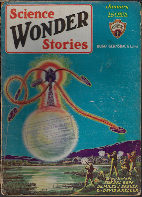 Image for SCIENCE WONDER Stories: January, Jan. 1930 SCIENCE WONDER Stories: January, Jan. 1930