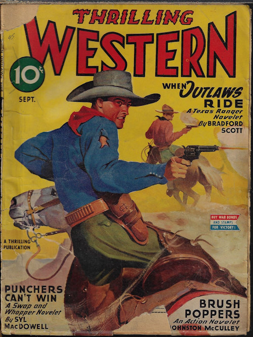 Image for THRILLING WESTERN: September, Sept. 1945 THRILLING WESTERN: September, Sept. 1945