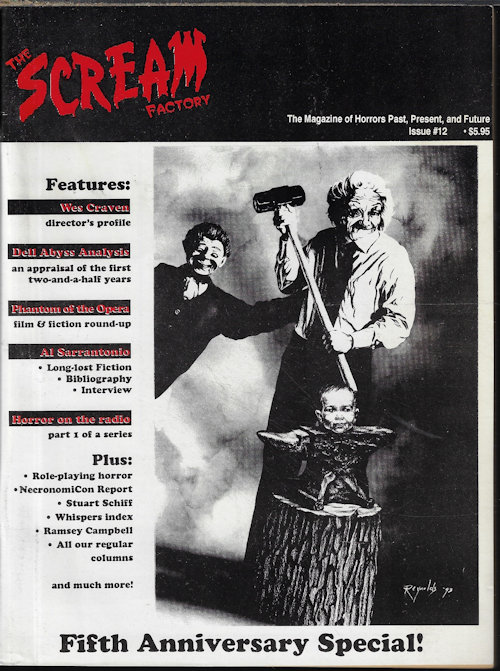 Image for THE SCREAM FACTORY: No. 12 (August, Aug. 1993) THE SCREAM FACTORY: No. 12 (August, Aug. 1993)