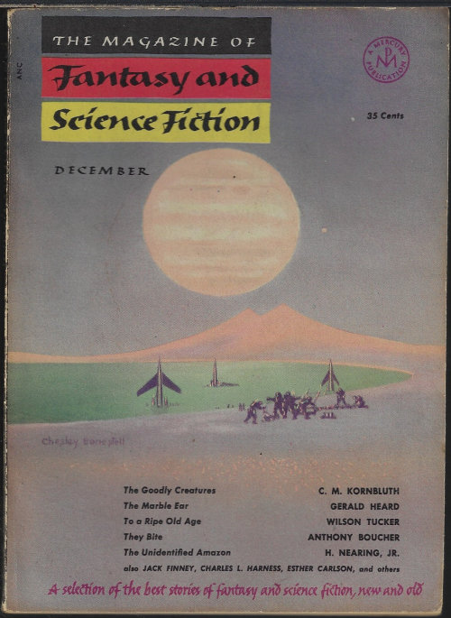 Image for The Magazine of FANTASY AND SCIENCE FICTION (F&SF): December, Dec. 1952 The Magazine of FANTASY AND SCIENCE FICTION (F&SF): December, Dec. 1952