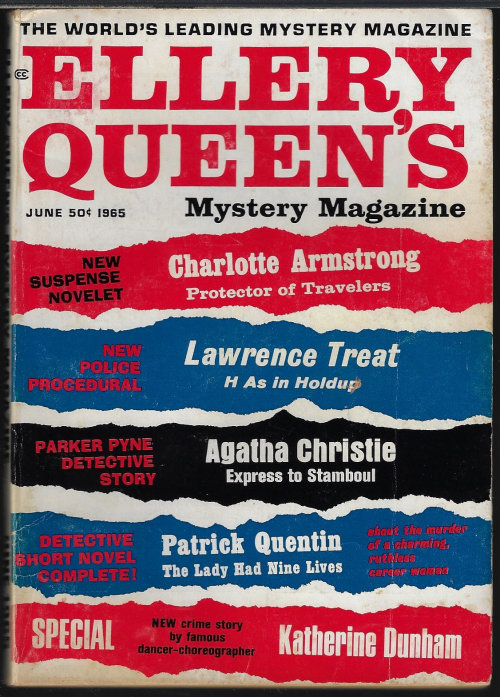 Image for ELLERY QUEEN'S Mystery Magazine: June 1965 ELLERY QUEEN'S Mystery Magazine: June 1965