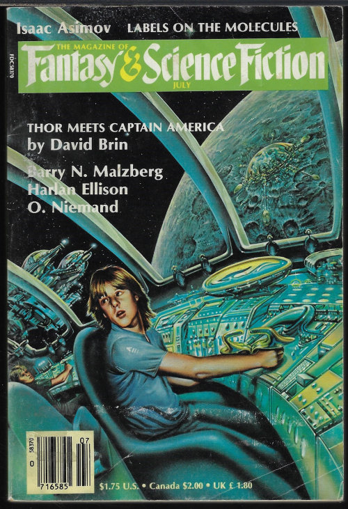 Image for The Magazine of FANTASY AND SCIENCE FICTION (F&SF): July 1986 The Magazine of FANTASY AND SCIENCE FICTION (F&SF): July 1986