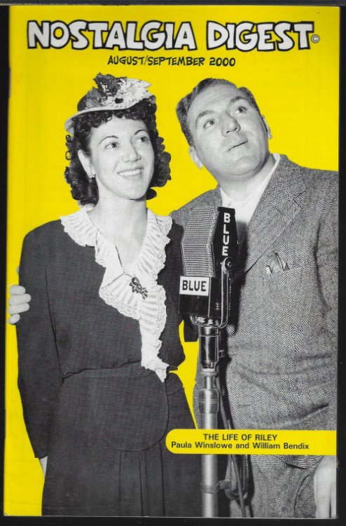 Image for NOSTALGIA DIGEST and Radio Guide, Chuck Schaden's. . .: August, Aug. / September, Sept. 2000 NOSTALGIA DIGEST and Radio Guide, Chuck Schaden's. . .: August, Aug. / September, Sept. 2000