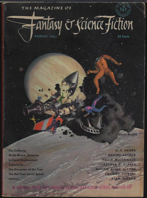 Image for The Magazine of FANTASY AND SCIENCE FICTION (F&SF): August, Aug. 1951 The Magazine of FANTASY AND SCIENCE FICTION (F&SF): August, Aug. 1951