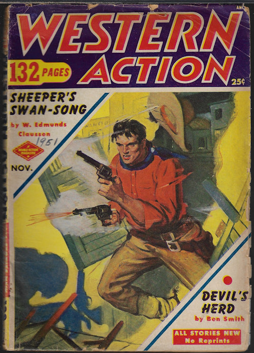 Image for WESTERN ACTION: November, Nov. 1951 WESTERN ACTION: November, Nov. 1951