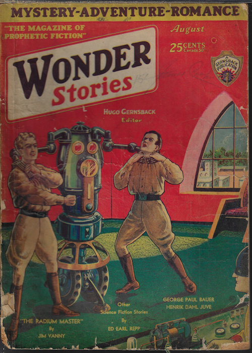 Image for WONDER Stories: August, Aug. 1930 WONDER Stories: August, Aug. 1930