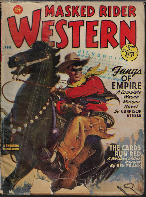 Image for MASKED RIDER WESTERN: February, Feb. 1947 MASKED RIDER WESTERN: February, Feb. 1947