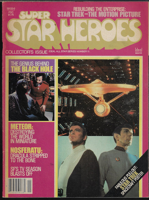 SUPER STAR HEROES: January, Jan. 1980, Number 11 (Nosferatu - the Vampyre; Star Trek Teh Motion Picture; the Black Hole; Buck Rogers; Meteor)