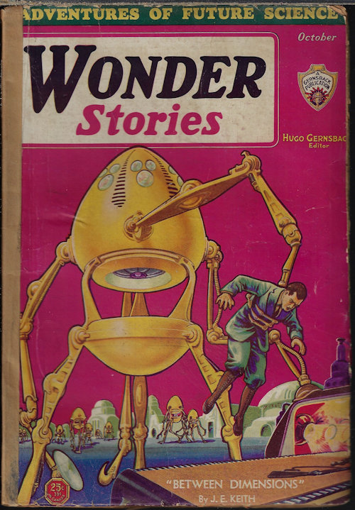 Image for WONDER Stories: October, Oct. 1931 WONDER Stories: October, Oct. 1931