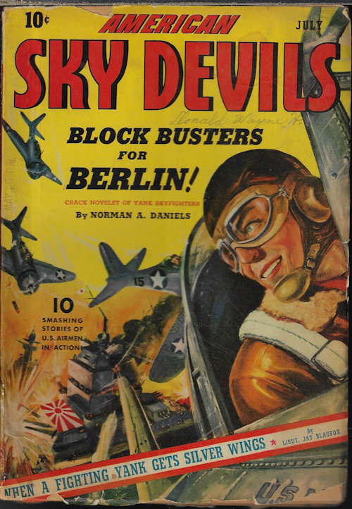 Image for AMERICAN SKY DEVILS: July 1943 AMERICAN SKY DEVILS: July 1943