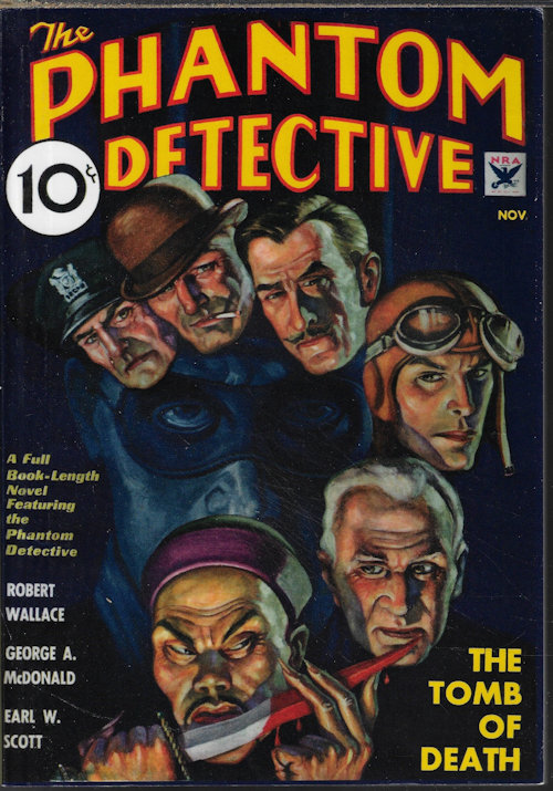 Image for THE PHANTOM DETECTIVE: November, Nov. 1934 (replica)(The Tomb of Death) THE PHANTOM DETECTIVE: November, Nov. 1934 (replica)(The Tomb of Death)