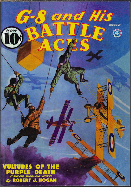 Image for G-8 AND HAS BATTLE ACES: August, Aug. 1936 (reprint)( G-8 AND HAS BATTLE ACES: August, Aug. 1936 (reprint)(