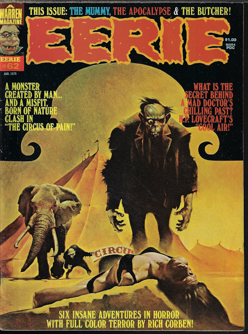 Image for EERIE #62, January, Jan. 1975 EERIE #62, January, Jan. 1975