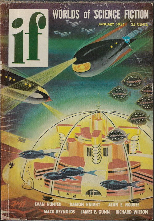 Image for IF; Worlds of Science Fiction: January, Jan. 1954 IF; Worlds of Science Fiction: January, Jan. 1954