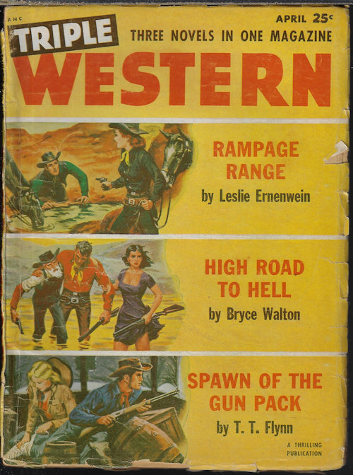 Image for TRIPLE WESTERN: April, Apr. 1952 ( TRIPLE WESTERN: April, Apr. 1952 (