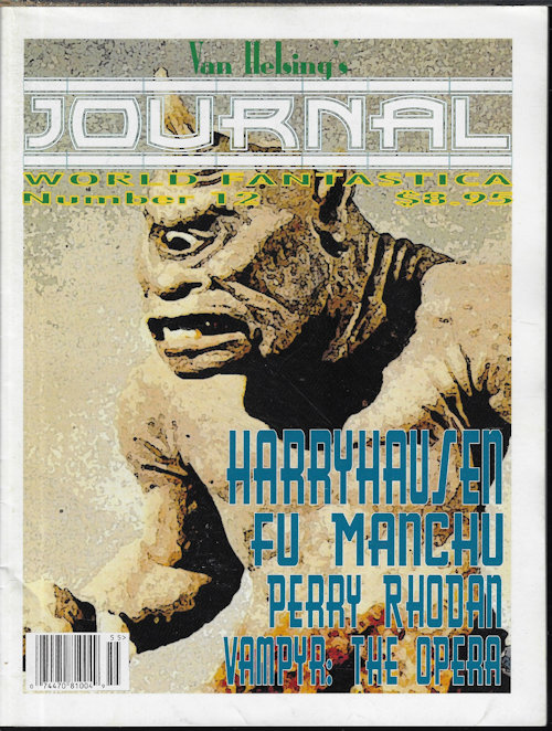 Image for VAN HELSING'S JOURNAL: No. 12, Spring 2011 (Fu Manchu; Vampyr; Perry Rhodan) VAN HELSING'S JOURNAL: No. 12, Spring 2011 (Fu Manchu; Vampyr; Perry Rhodan)
