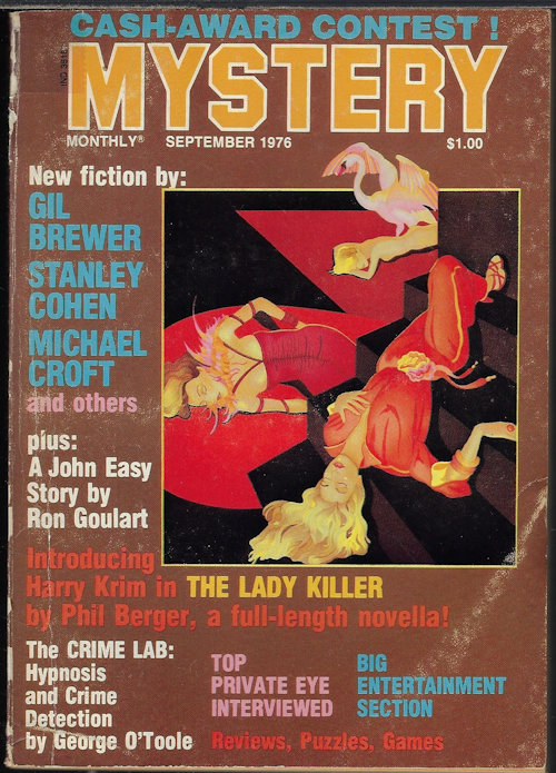 Image for MYSTERY Monthly Magazine: September, Sept. 1976 MYSTERY Monthly Magazine: September, Sept. 1976