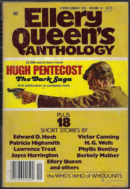Image for ELLERY QUEEN'S ANTHOLOGY: Spring - Summer 1981, Volume 41 ELLERY QUEEN'S ANTHOLOGY: Spring - Summer 1981, Volume 41