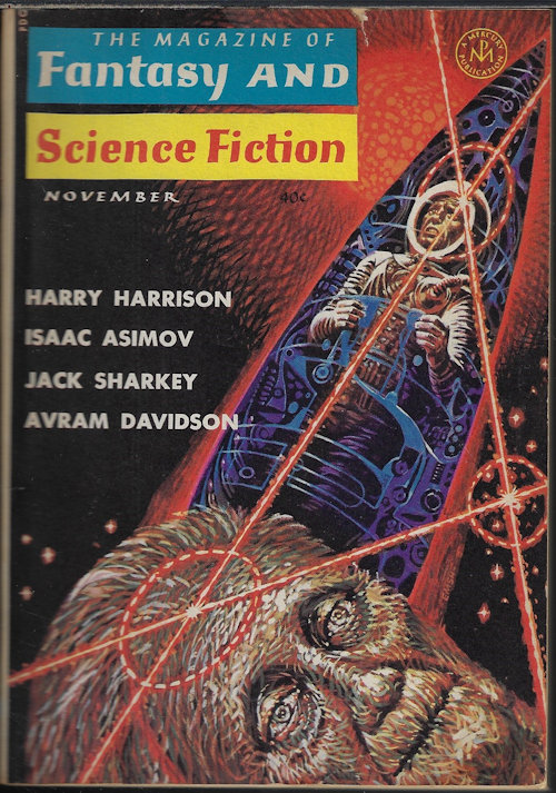 Image for The Magazine of FANTASY AND SCIENCE FICTION (F&SF): November, Nov. 1964 The Magazine of FANTASY AND SCIENCE FICTION (F&SF): November, Nov. 1964