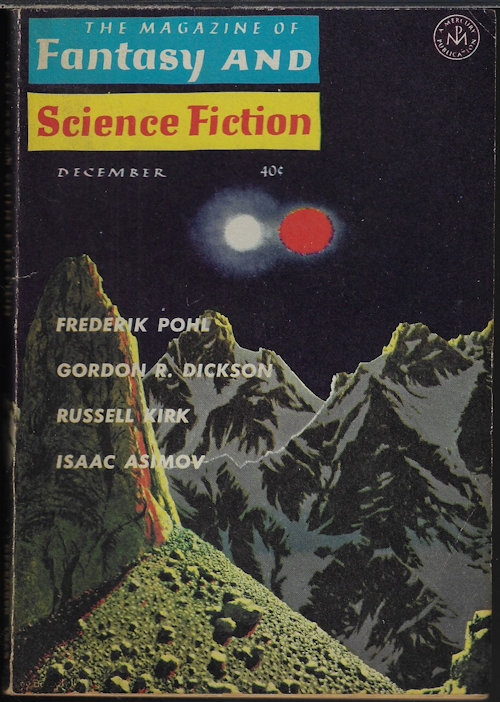 Image for The Magazine of FANTASY AND SCIENCE FICTION (F&SF): December, Dec. 1962 The Magazine of FANTASY AND SCIENCE FICTION (F&SF): December, Dec. 1962
