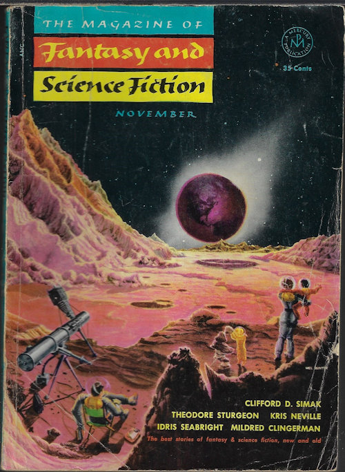 Image for The Magazine of FANTASY AND SCIENCE FICTION (F&SF): November, Nov. 1953 The Magazine of FANTASY AND SCIENCE FICTION (F&SF): November, Nov. 1953