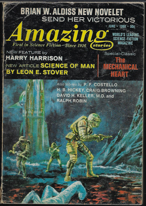 Image for AMAZING Stories: April, Apr. 1968 (Cover and Spine State - June 1968) AMAZING Stories: April, Apr. 1968 (Cover and Spine State - June 1968)