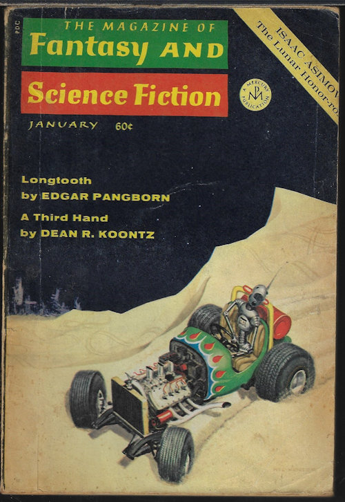 Image for The Magazine of FANTASY AND SCIENCE FICTION (F&SF): January, Jan. 1970 The Magazine of FANTASY AND SCIENCE FICTION (F&SF): January, Jan. 1970