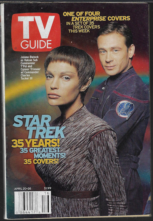 TV GUIDE: April, Apr. 17-23, 2005 (Star Trek: Ultimate Tribute)