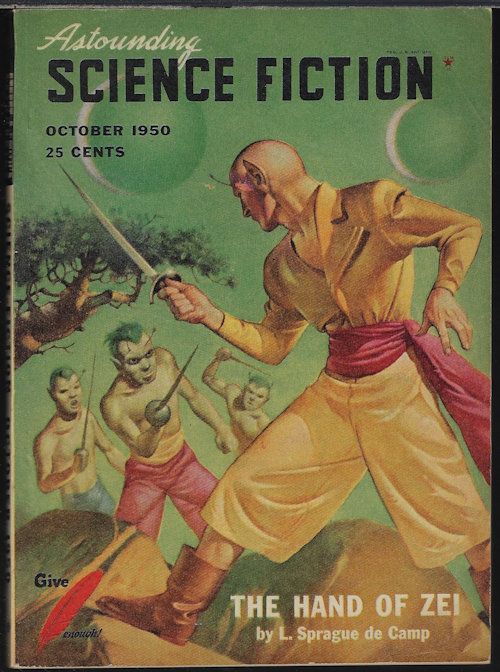 ASTOUNDING Science Fiction: October, Oct. 1950 (
