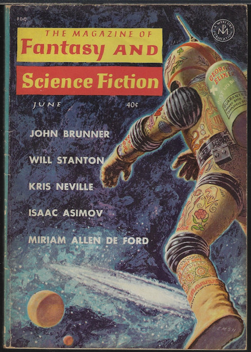 Image for The Magazine of FANTASY AND SCIENCE FICTION (F&SF): June 1962 The Magazine of FANTASY AND SCIENCE FICTION (F&SF): June 1962