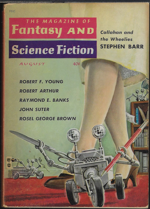 Image for The Magazine of FANTASY AND SCIENCE FICTION (F&SF): August, Aug. 1960 The Magazine of FANTASY AND SCIENCE FICTION (F&SF): August, Aug. 1960