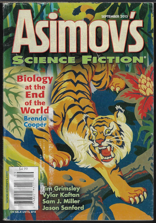 Image for ASIMOV'S Science Fiction: September, Sept. 2015 ASIMOV'S Science Fiction: September, Sept. 2015