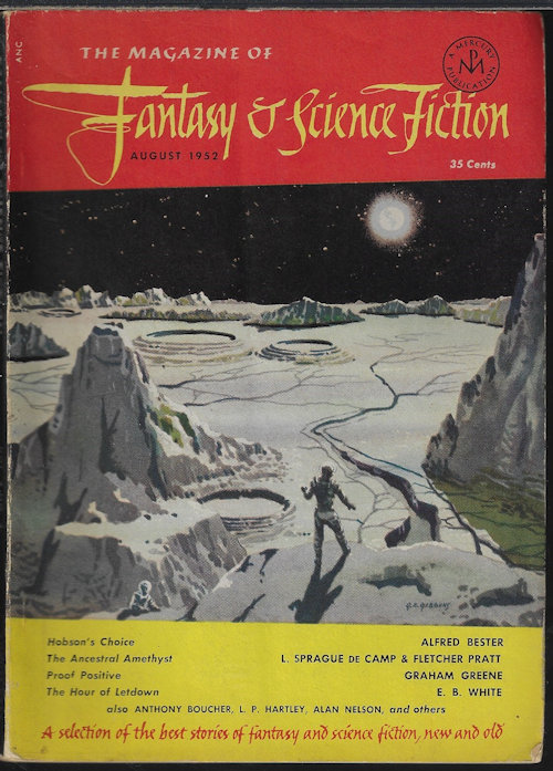 Image for The Magazine of FANTASY AND SCIENCE FICTION (F&SF): August, Aug. 1952 The Magazine of FANTASY AND SCIENCE FICTION (F&SF): August, Aug. 1952