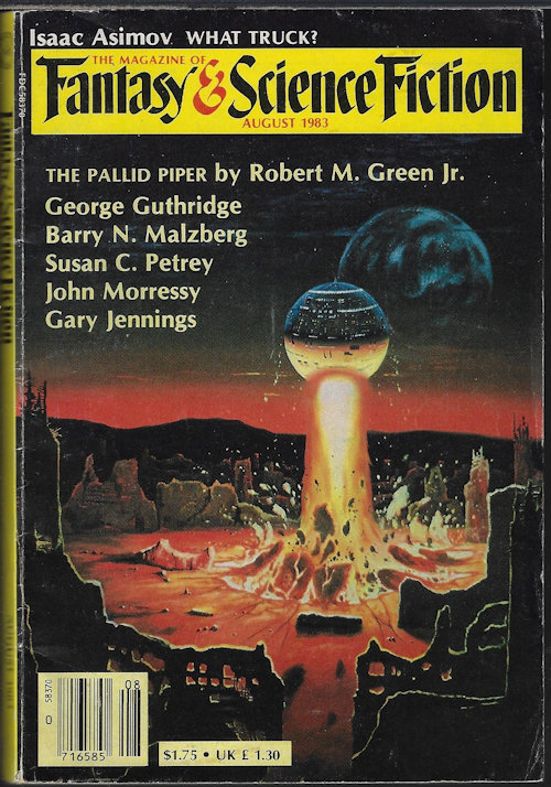 Image for The Magazine of FANTASY AND SCIENCE FICTION (F&SF): August, Aug. 1983 The Magazine of FANTASY AND SCIENCE FICTION (F&SF): August, Aug. 1983