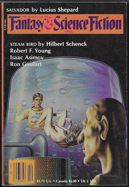 Image for The Magazine of FANTASY AND SCIENCE FICTION (F&SF): April, Apr. 1984 The Magazine of FANTASY AND SCIENCE FICTION (F&SF): April, Apr. 1984