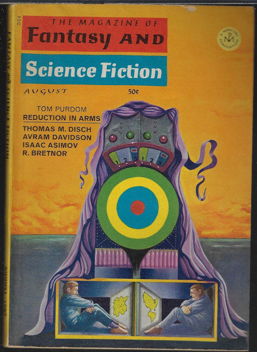 The Magazine of FANTASY AND SCIENCE FICTION (F&SF): August, Aug. 1967