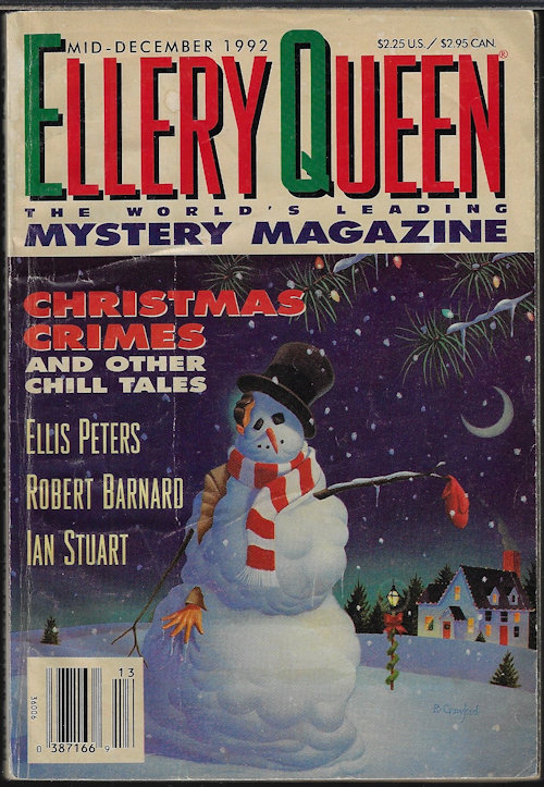 Image for ELLERY QUEEN Mystery Magazine: Mid December, Dec. 1992 ELLERY QUEEN Mystery Magazine: Mid December, Dec. 1992