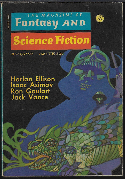 Image for The Magazine of FANTASY AND SCIENCE FICTION (F&SF): August, Aug. 1972 ( The Magazine of FANTASY AND SCIENCE FICTION (F&SF): August, Aug. 1972 (