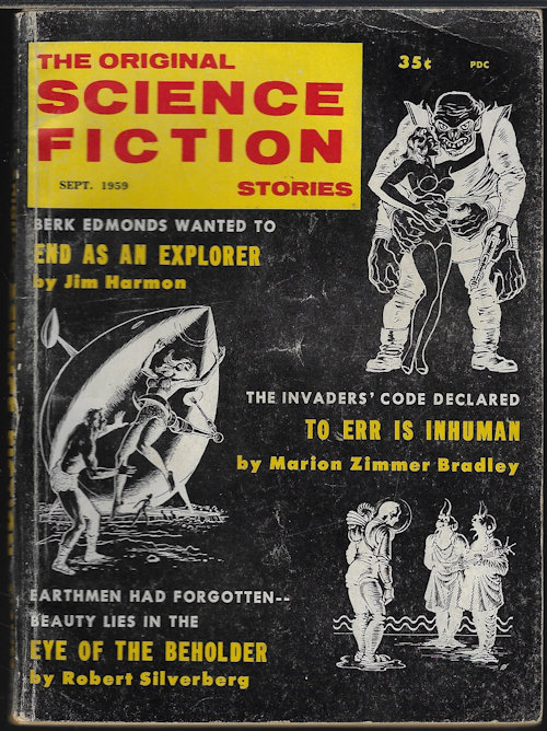 Image for The Original SCIENCE FICTION Stories: September, Sept. 1959 The Original SCIENCE FICTION Stories: September, Sept. 1959