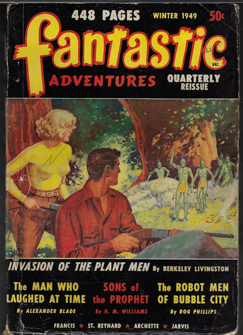 Image for FANTASTIC ADVENTURES Quarterly Reissue: Winter 1949 (July, August, Aug., & September, Sept. 1949 Issues Reissued in Single Volume) FANTASTIC ADVENTURES Quarterly Reissue: Winter 1949 (July, August, Aug., & September, Sept. 1949 Issues Reissued in Single Volume)