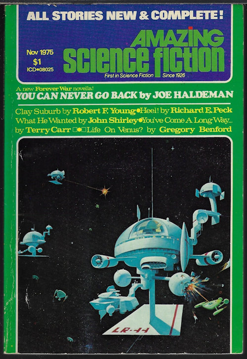 Image for AMAZING Science Fiction: November, Nov. 1975 AMAZING Science Fiction: November, Nov. 1975