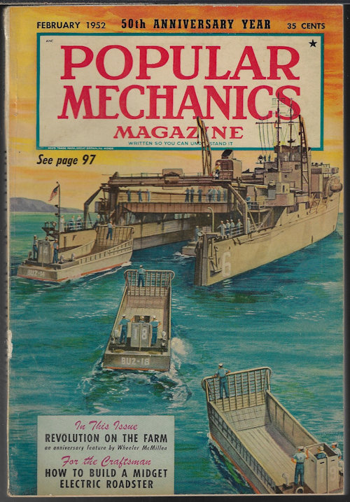 Image for POPULAR MECHANICS Magazine: February, Feb. 1952 POPULAR MECHANICS Magazine: February, Feb. 1952