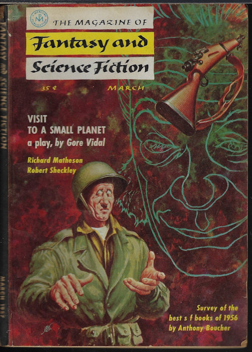 Image for The Magazine of FANTASY AND SCIENCE FICTION (F&SF): March, Mar. 1957 ( The Magazine of FANTASY AND SCIENCE FICTION (F&SF): March, Mar. 1957 (