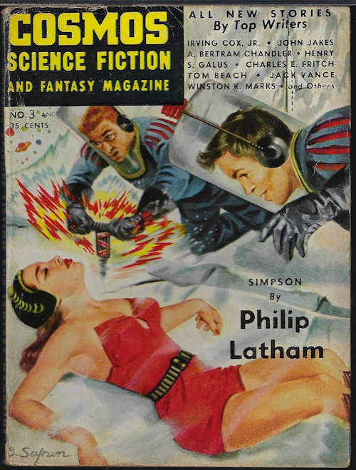 Image for COSMOS Science Fiction and Fantasy Magazine: No. 3, March, Mar. 1954 COSMOS Science Fiction and Fantasy Magazine: No. 3, March, Mar. 1954