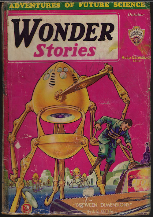 Image for WONDER Stories: October, Oct. 1931 WONDER Stories: October, Oct. 1931