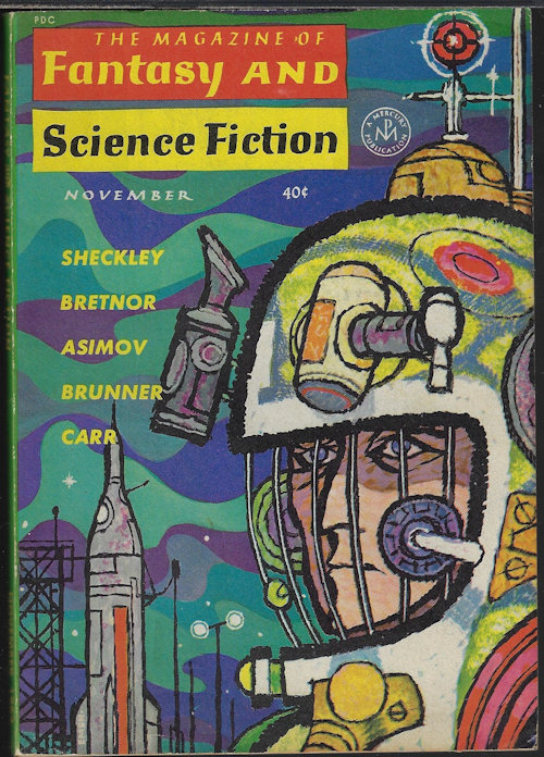 The Magazine of FANTASY AND SCIENCE FICTION (F&SF): November, Nov. 1962