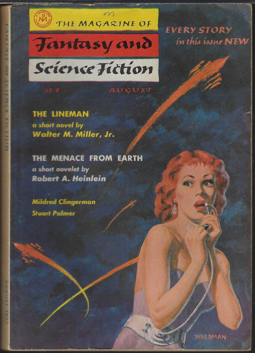 Image for The Magazine of FANTASY AND SCIENCE FICTION (F&SF): August, Aug. 1957 ( The Magazine of FANTASY AND SCIENCE FICTION (F&SF): August, Aug. 1957 (