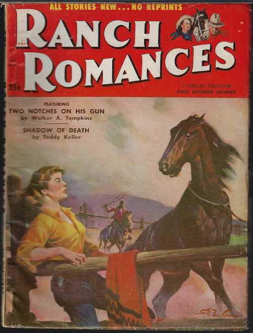 Image for RANCH ROMANCES: October, Oct. 7, 1955; First October Number RANCH ROMANCES: October, Oct. 7, 1955; First October Number